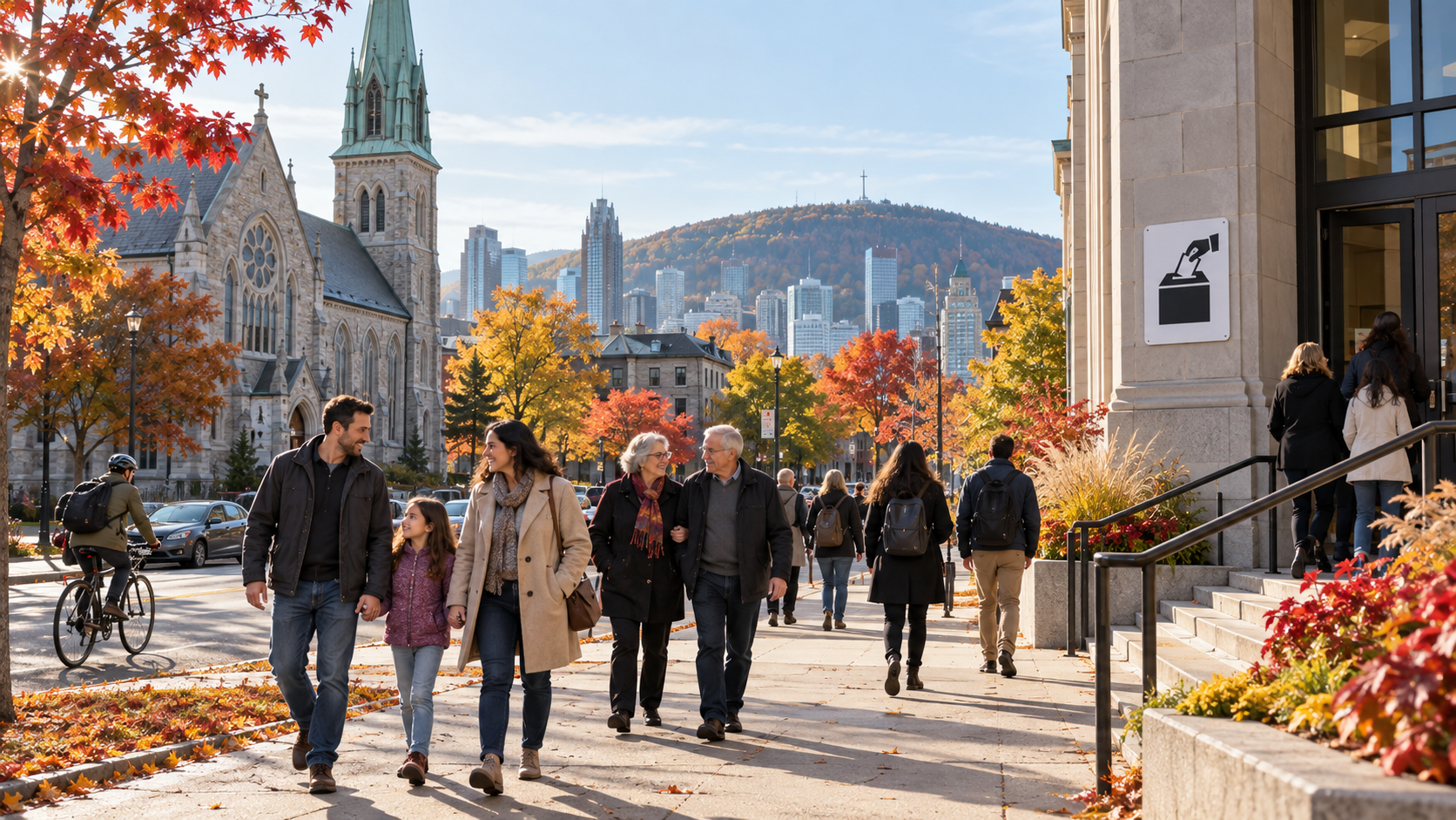 Un dimanche de réflexion avant le choix du Québec