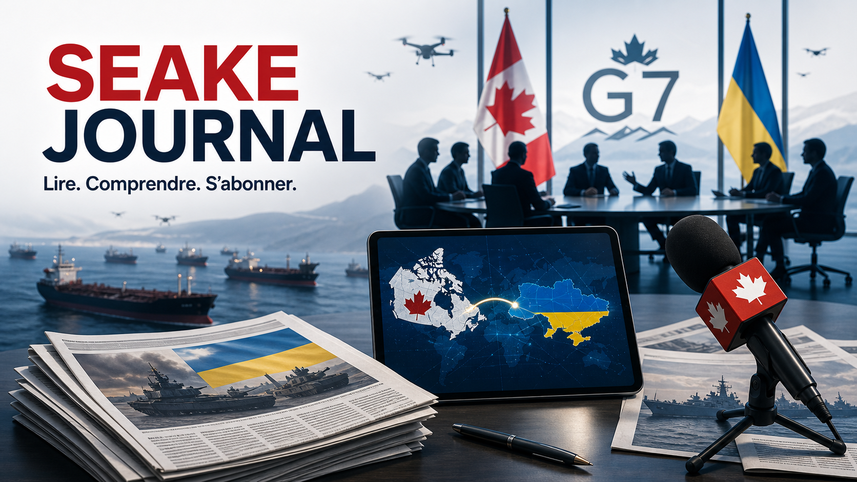 SEAKE JOURNAL : l’actualité claire, ici et ailleurs